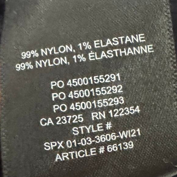 Babaton‎ Sculpt Knit Tank Top Black Ribbed Square Neck Crop Top Size Small - Picture 4 of 5